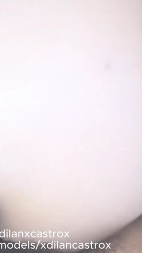 MY STRAIGHT ROOMMATE FUCKS ME BAREBACK AND CUMS INSIDE MY ASS, CREAMPIE   Clip 1