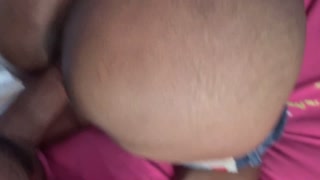 HAVING SEX WITH SHORT'S HOT BRUNETTE