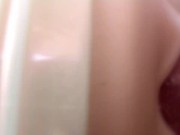 erotic glans massage with Fleshlight mouth
