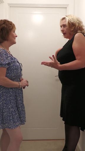Submissive Mature Lady Kugar Lush Gets Dominated by Busty Mistress Camilla