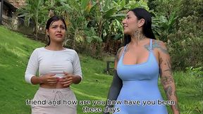 My personal trainer ends up fucking me really hard until I come - LA ROLA