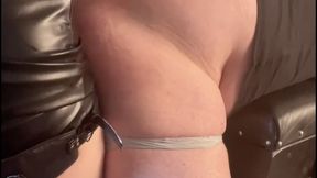 A cropping a caning a flogging a paddling and of course a pegging The Complete clip at a special price