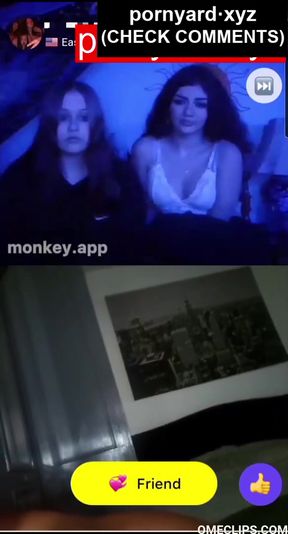 Amateur webcam girl gets caught filming homemade reaction