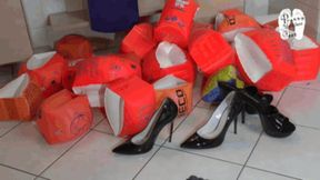 High Heels making holes