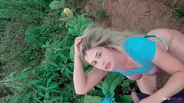 Chupei o pau do meu CUNHADO escondida no milharal
