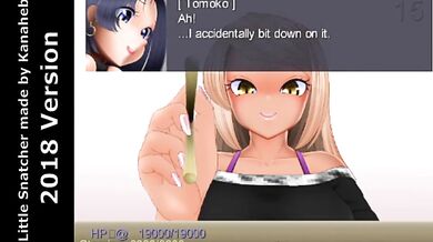 Little Snatcher I Riona vore digestion I Giantess Game