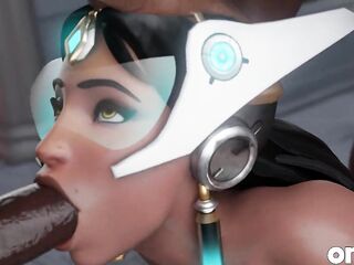 Symmetra Anal Group Sex with 5 Bbcs - CG Overwatch Animated Porn