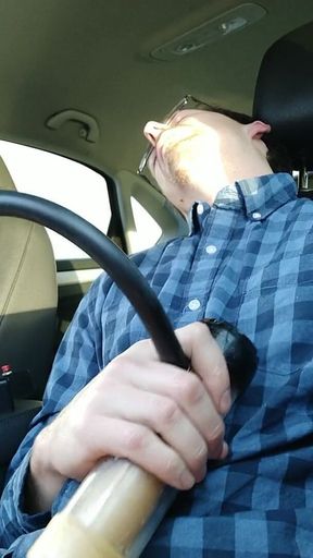 Sex machine making cum fly out like a blender, part 3
