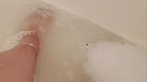 Soaking my feet