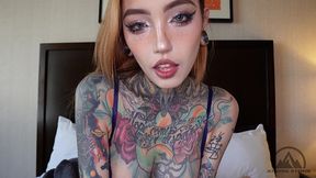 rebellious, tatted, split tongue asian stepsis jesse skips sightseeing to take stepbro s cock