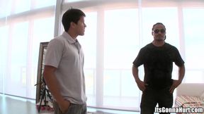 Castro Supreme Stretches AJ Irons' Tight Butt ~ It’s Gonna Hurt!