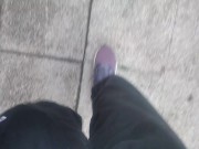 Will you walk me home and suck my cock in the elevator? and if they catch us? flacid and wet