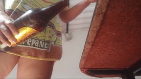 I Masturbate with a Bottle. I'm Fascinated. Look.