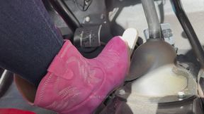 1962 Jeep Driving in Cowboy Boots