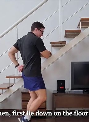 Cheerleader Stomps Loser That Thinks He Is Going to the Party