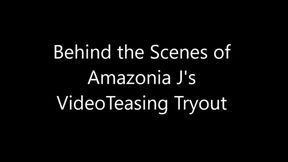 Amazonia J's Behind-the-Scenes of the Tryout with REAL Armwresling, REAL Scissorholds, DEADLIFT, and more!