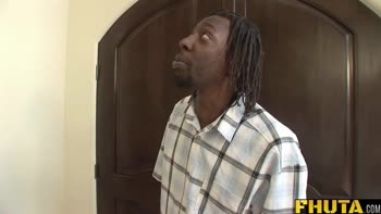 Holly's Interracial Anal Dream: Byron Long's Big Black Cock