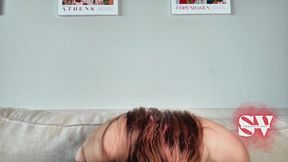Scarlett Venom's Desperate Hiccup Fit