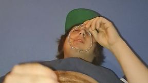 pissing through a straw to my mouth