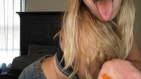 Mouth teasing before I shrink you