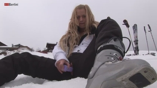 Eroberln Anna Safina russian blond teen masturbate ski