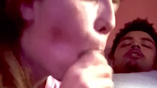 White Girl Loves Sucking Cock!!!