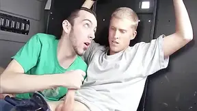 Hunk Gets Sucked Off - Factory Clip