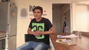 Sad Czech Cutie Pays Off Debt with Big-Dicked Stud