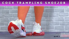 Trample Workout 5: 1000 Steps In My Nike Huaraches (111) - Bug Cam - Cock & Balls Trampling CBT