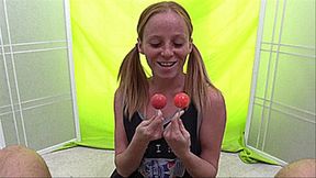 Alyssa Hart - Step-Daughter Sucks Your Cock While Licking Lollipops (HD 1080p MP4)