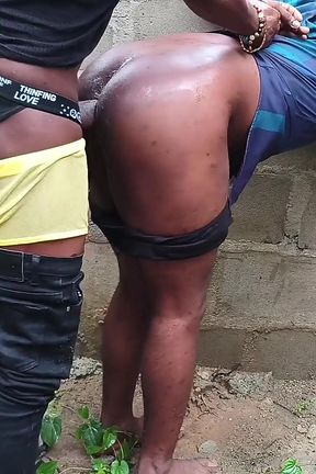 Fucking That Bussyass While He Holds the Wall