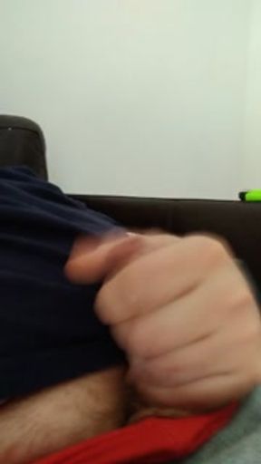 Chubby teen nearly caught by roommate