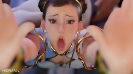 Delaps - Chun Li's kikoken fuck 3D