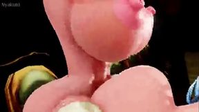 Aqua Nyakumi Neko clip loop