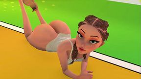 Big butt Gina getting fucked by Royal'_s bbc in late night photo shoot