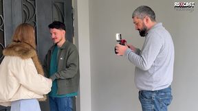 backstage sasha paige in hardcore double penetration orgy!