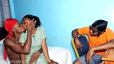 THREESOME>> STUDENT GOT FUCKED BY 2 MALE FRIENDS (PT 1)