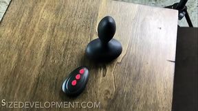 My New Vibrating Inflatable Butt-Plug