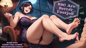 BBC Are Better Footjob