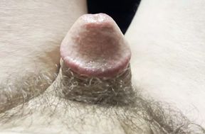 Huge one and a half inch cock jack off