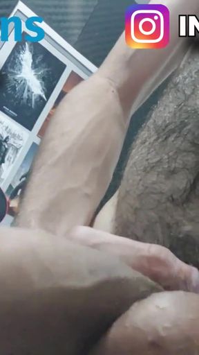 Key moment from "promoting my networks a little, listening to music I woke up super hot"