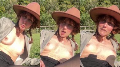 My Filthy Boots & Field Fun Horny Redhead Farmer Jacking Off!