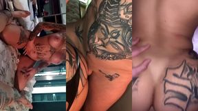 dei pra um ex bbb ele gozou dentro do neu cuzinho e depois sentei pro amigo dele