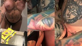 dei pra um ex bbb ele gozou dentro do neu cuzinho e depois sentei pro amigo dele