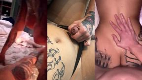 dei pra um ex bbb ele gozou dentro do neu cuzinho e depois sentei pro amigo dele