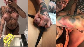 dei pra um ex bbb ele gozou dentro do neu cuzinho e depois sentei pro amigo dele