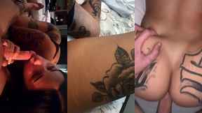 dei pra um ex bbb ele gozou dentro do neu cuzinho e depois sentei pro amigo dele