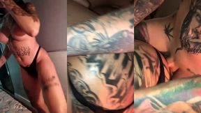dei pra um ex bbb ele gozou dentro do neu cuzinho e depois sentei pro amigo dele