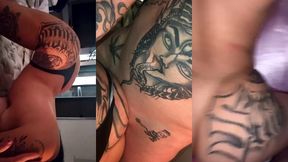 dei pra um ex bbb ele gozou dentro do neu cuzinho e depois sentei pro amigo dele