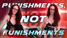 Acceptable Punishments NOT Funishments – Slave Training Re-Education by Goddess Nikki Kit